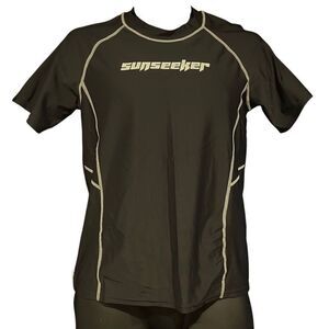 Sunseeker Swim Shirt Rash Guard UV Protection Men’s Small